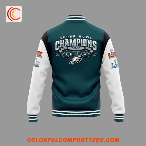 Super Bowl LIX Champions Eagle Limited For Fans Baseball Jacket