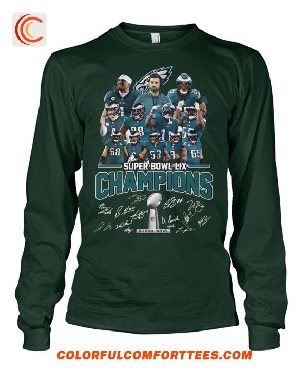 Super Bowl LIX Champions Fly Eagles 2024-2025 Limited T-Shirt