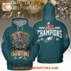 Philadelphia Eagles x Super Bowl LIX 2025 Champions Black T-Shirt