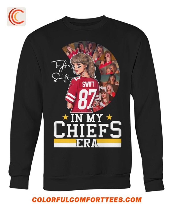 Taylor Swift In My Chiefs Ear 87 Swift T-Shirt