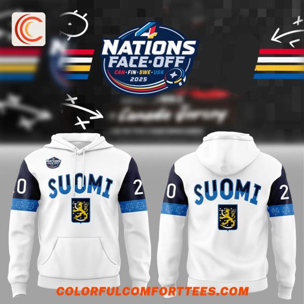 Team Finland Nations 2025 For Fans Limited Hoodie