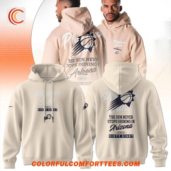 The Wild Collective Cream Phoenix Suns 2025 New Edition Hoodie