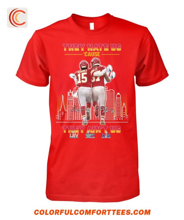 They Hats Us Cause They Ain’t Us Kansas City Chiefs T-Shirt