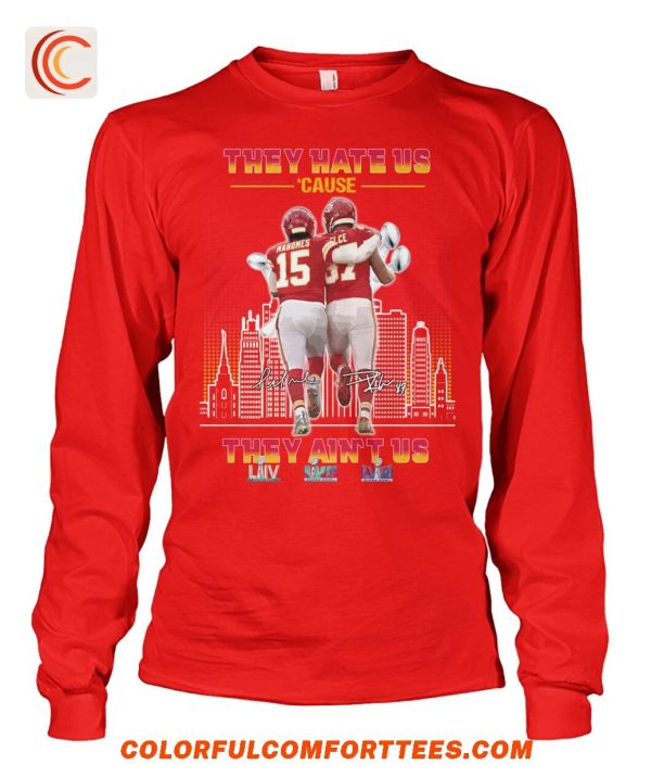 They Hats Us Cause They Ain’t Us Kansas City Chiefs T-Shirt