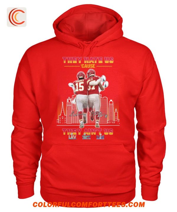 They Hats Us Cause They Ain’t Us Kansas City Chiefs T-Shirt