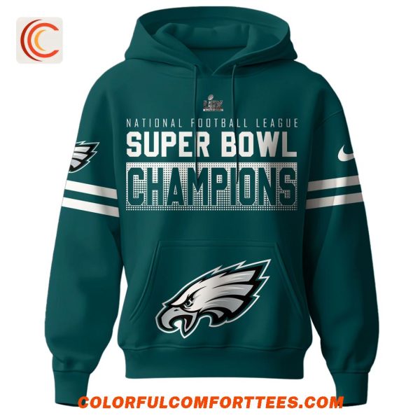 Unisex Philadelphia Eagles Super Bowl Champions 2025 Limited Edition Hoodie