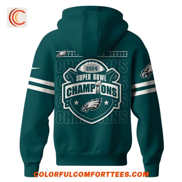 Unisex Philadelphia Eagles Super Bowl Champions 2025 Limited Edition Hoodie