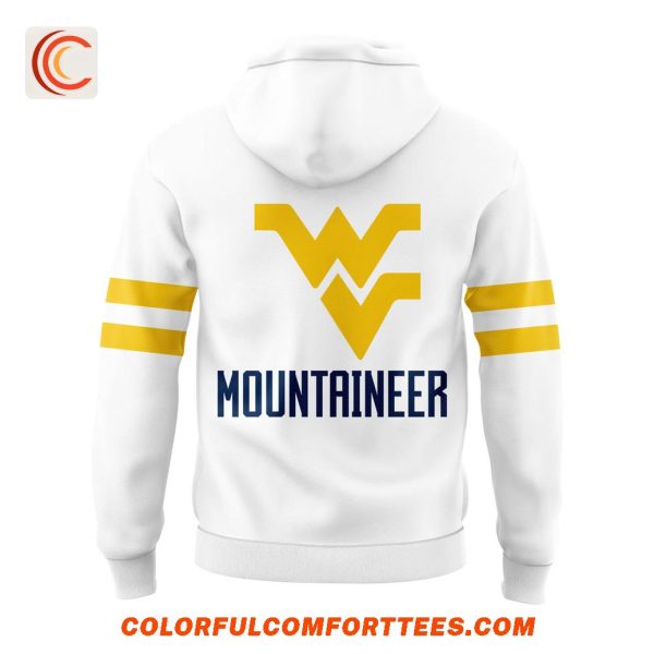 WVU Jerry West Throwback Uniforms New Edition Hoodie