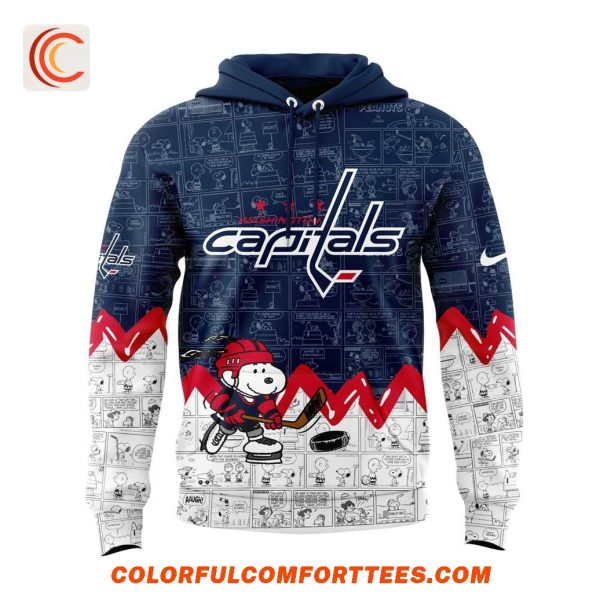 Washington Capitals Anniversary For Fans 2025 New Edition Hoodie